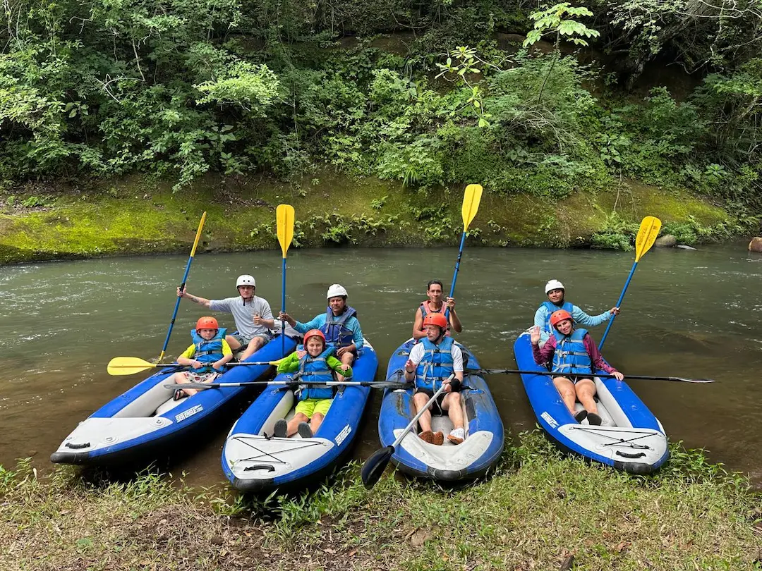 Water adventures rafting and tubing Costa Rica