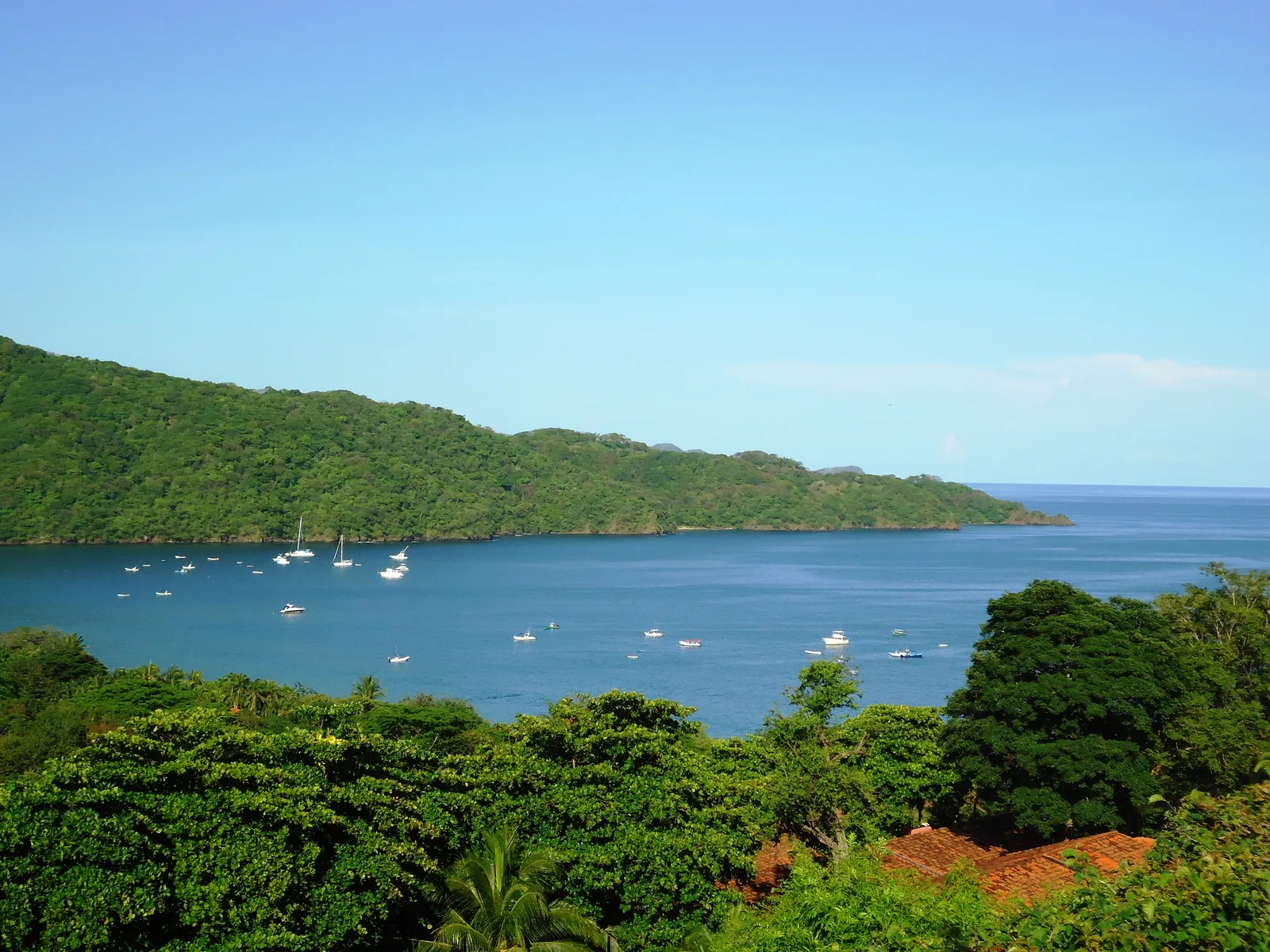 Playa Hermosa bay in Guanacaste, Costa Rica